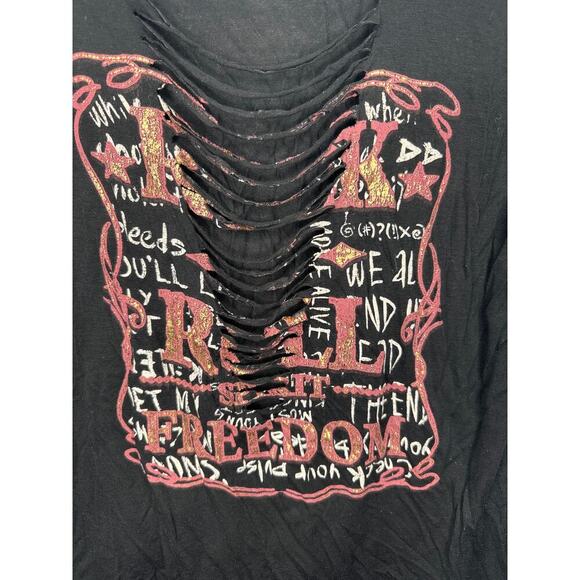 Love J USA Women's Graphic Top size women's small - Picture 3 of 6